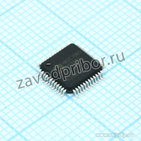 ADUC7060BSTZ32-RL, Прецизионный аналоговый микроконтроллер с низким энергопотреблением, два сигма-дельта АЦП, Flash / EE