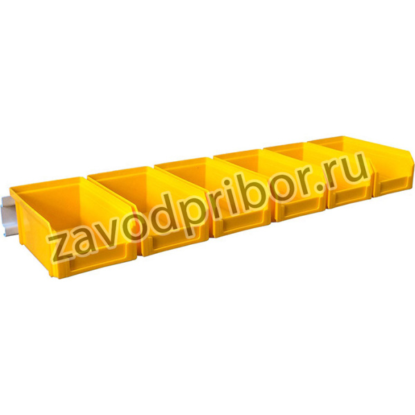 Органайзер настенный Стелла-техник V-1-650-желтый , 6 ящиков V-1