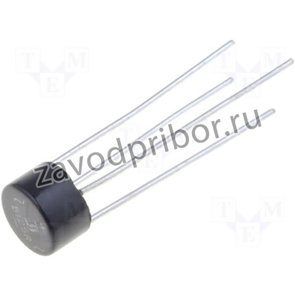 B250R, Диодный мост: однофазный, Urmax: 600В, If: 2А, Ifsm: 45А, круглая