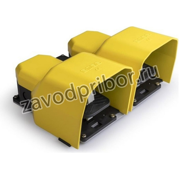 Педаль-выключатель двойная, две скорости,250 В , 4 А. PDKA22GG20