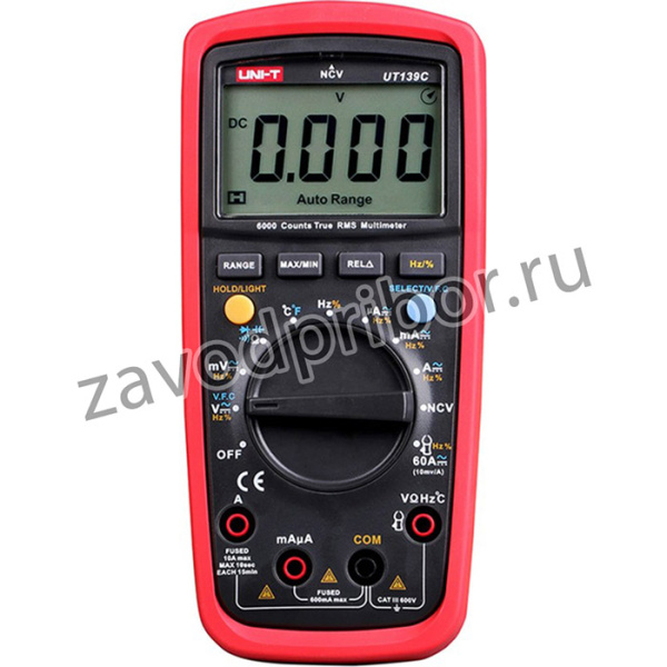 UT139C Мультиметр универсальный 00-00006009