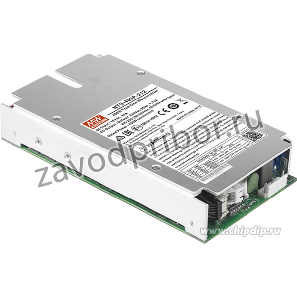 NTS-400P-248, Преобразователь: DC/AC; 400Вт; Uвых: 230ВAC; 40-66ВDC; Pпик: 800Вт