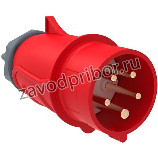 Вилка эл. каб. 32А 3P+PE+N 6ч/200/346-240/415В IP44 MAGNUM ССИ-025 IEK PSN02-032-5