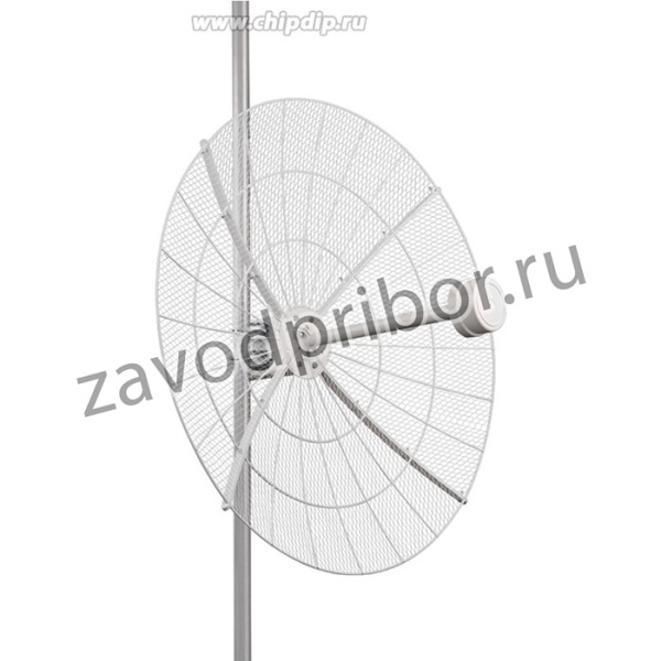 Kroks KNA24-1700/4200P параболическая 4G/5G MIMO антенна, 24 дБ, сборная, усилитель интернет - сигнала, SMA - разъем.