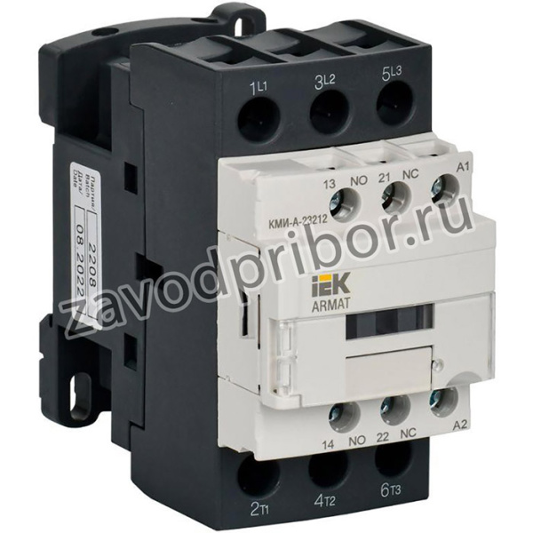 Контактор КМИ-А-23212 LC1D 32А кат. 400В AC 1НО+1НЗ AC-3 IEK AR-ACC-21-032-400-11