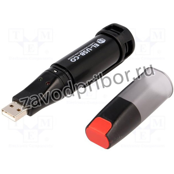 EL-USB-CO, Регистратор данных, CO, Питание: батарея LS14250 3,6В x1, 42г