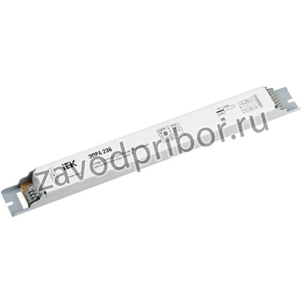 Аппарат пускорегулирующий электронный (ЭПРА) 236 для линейных ЛЛ T8 IEK LLV236D-EBFL-2-36