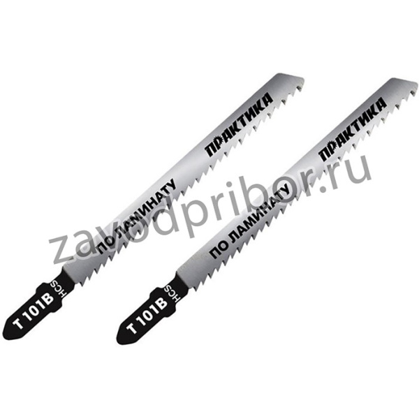 Пилка для лобзика по ламинату ПРАКТИКА T101B 100 х 75 мм (2шт) 034-434