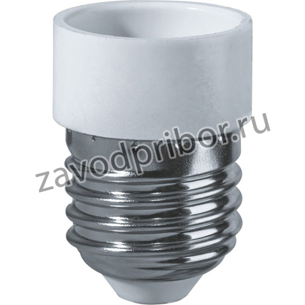 Патрон электрический Navigator 71 989 NLA-E27-E14 переходник с Е27 на Е14