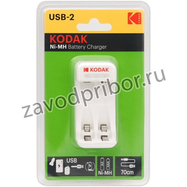 Зарядное устройство для аккумуляторов Kodak C8001B USB [K2AA/AAA]
