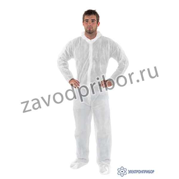 52-100-4204 — сменный одноразовый комбинезон для чистых помещений, размер XL