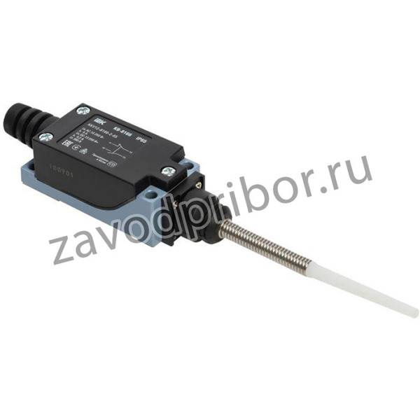 Выключатель концевой КВ-8166 IP65 шток пруж. с диэл. на отклон. IEK KKV12-8166-2-65