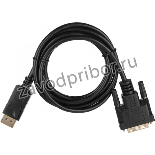 Кабель ACD-DDIM2-18B [ACD-DDIM2-18B] DisplayPort 1.2, DP-DVI, Golden Plated, 20m/25m, Черный, 1.8м (742477)