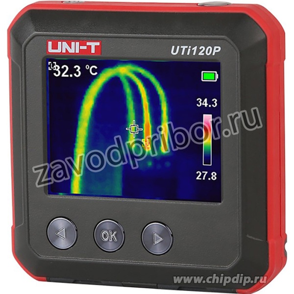 UTi120P UNI-T Тепловизор портативный -20/+400c (2.4"TFT LCD, интерфейс USB, дисплей 320х240 пикселей, карта памяти)