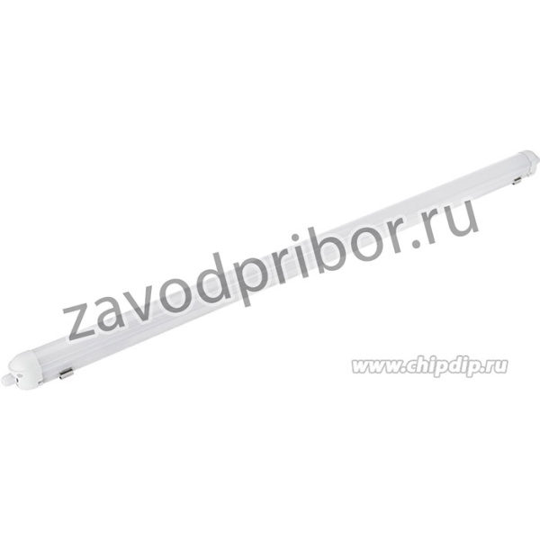 607-010, Светильник линейный пылевлагозащищенный ССП IP65 36Вт 185-265В 6500K холодный свет 1,2м