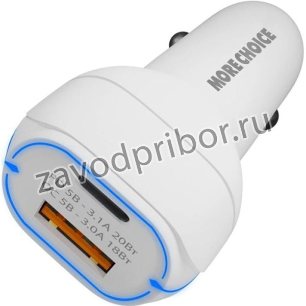 АЗУ Smart 2USB 3.0A PD 20W+QC3.0 быстрая зарядка AC32QC