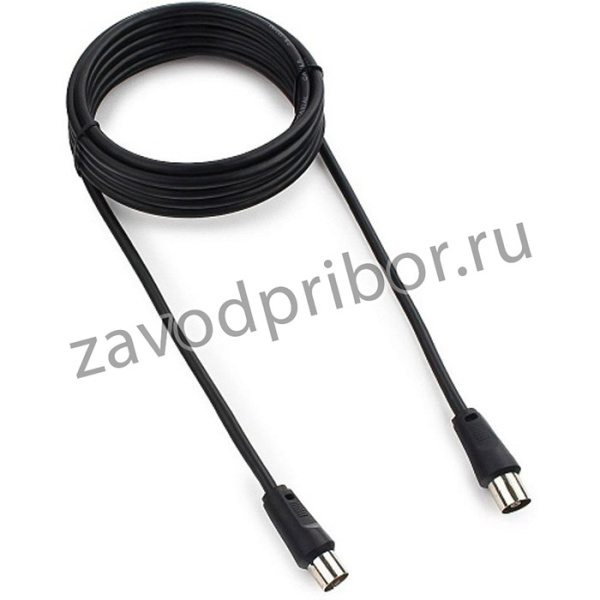 Кабель телевизионный Cablexpert, CCV-515-3M, Coaxial M/F, 3м