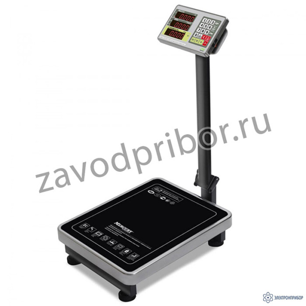 M-ER 335 ACPU-60.10 TURTLE с расчетом стоимости LED — напольные торговые весы