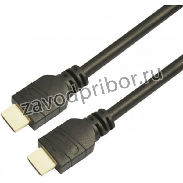 Кабель аудио-видео LAZSO WH-111 HDMI (m)/HDMI (m) 2м. позолоч.конт. черный (WH-111(2M))