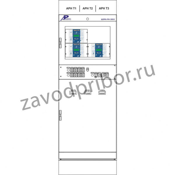 ШЭРА-РН-3052 — шкаф регулирования напряжения трех трансформаторов
