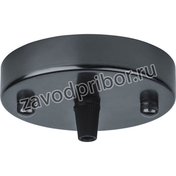 База потолочная Navigator 61 736 NFA-CR01-008 метал. черный матовый