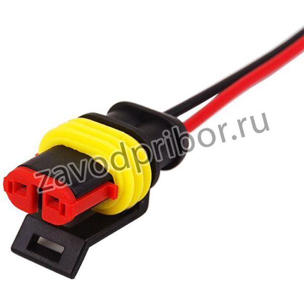 Разъем автомобильный гнездо DJ7021-1. 5-21 провод 20см 16-0312-9