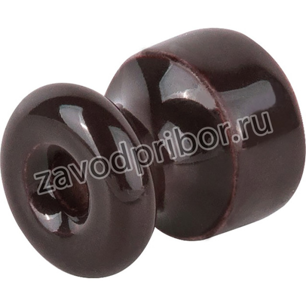W6431414/ Комплект изоляторов без винта 100 шт. (коричневый) Ретро