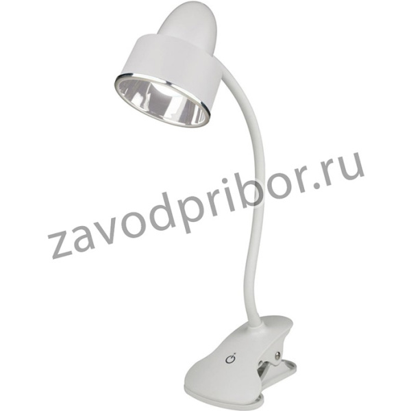 TLD-557 Beige/LED/350Lm/ 5500K/Dimmer Светильник настольный «прищепка», 5W. UL-00004139