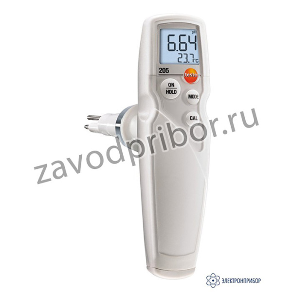 Testo 205 — портативный pH-метр