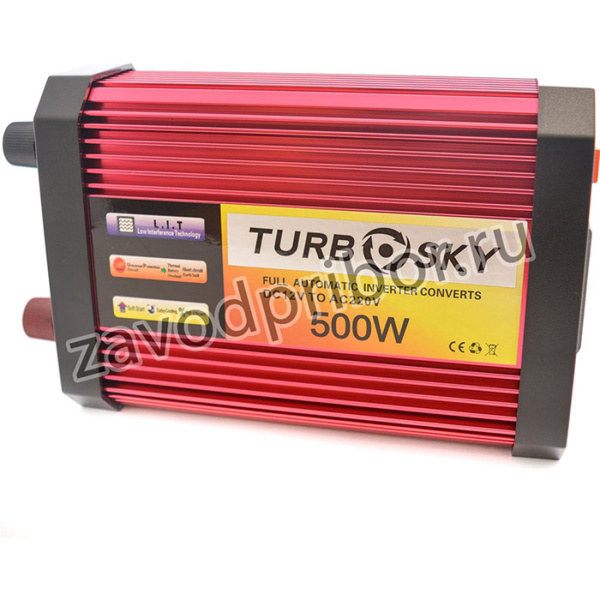 Инвертор Turbosky PI-500. IN-500W. Преобразователь напряжения