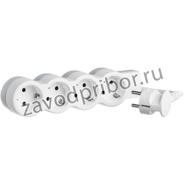 Удлинитель 4х1.5м с заземл. 16А IP20 Стандарт 4х2P+E Leg 695006