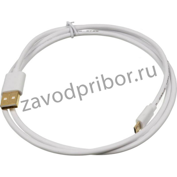 Кабель 2A Square USB (m)-micro USB (m) 1м белый