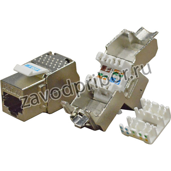 Модуль Keystone RJ45, Cat.5E, STP, 180 градусов