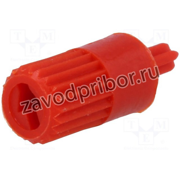 CA6 6022R, Ручка, цилиндрическая головка, красный, d5мм, Совместим с: CA6