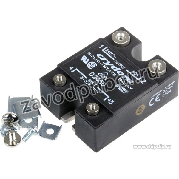 D2450, Реле 3-32VDC, 50A/240 VAC