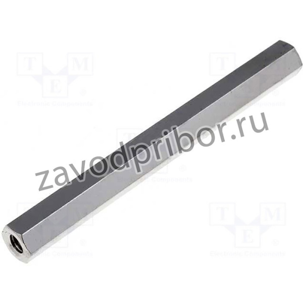 M30050.00.65, Дистанцирующая стойка с резьбой; 50мм; Внутр.резьба: M3; латунь