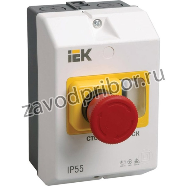 Защитная оболочка с кнопкой "Стоп" IP54 DMS11D-PC55