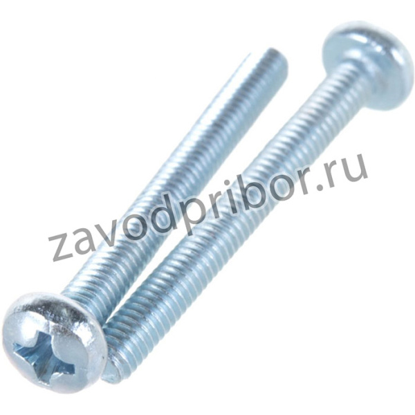 Винт с полуцилиндрической головкой 4x35 DIN 7985, 100 шт. 4607159067128