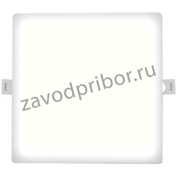 06-47 Светодиодная панель накладная квадр. 220В,20Вт,1600Лм, 170*170, ал.корпус, изол.драйвер, 4500К