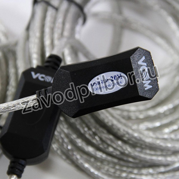 Адаптер USB2 AM-AF 20M VUS7049-20M VCOM