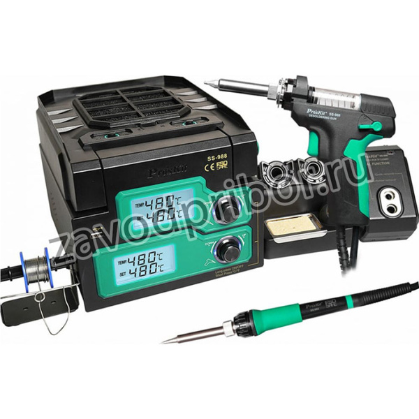 Многофункциональная ремонтная станция 6 в 1 SS-988B Pro'sKit С00040173