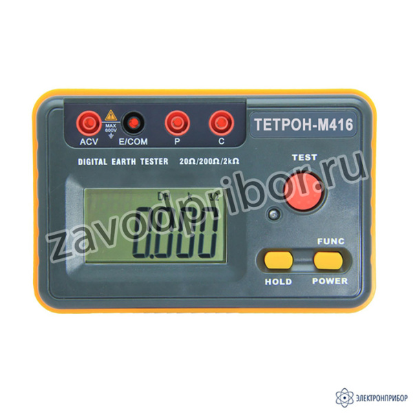 ТЕТРОН-М416 — измеритель сопротивления заземления
