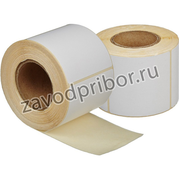 Термоэтикетки ЭКО 58х60, без печати, 450шт/рул, вт.40, 10рул/уп