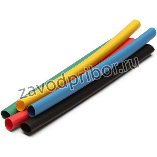 Набор термоусадочных трубок 6/3 по 10 см 10 шт PL3971