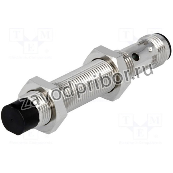 E2BM12LN08M1C1, Датчик индуктивный, 10-30ВDC, М12, Подключение коннектор M12