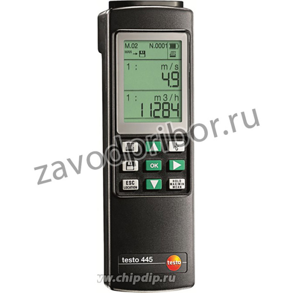 testo 445, Измерительный прибор для систем ОВК