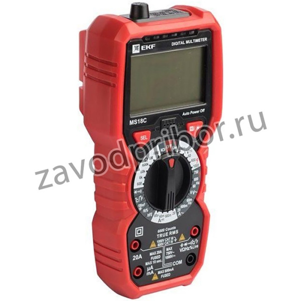 Мультиметр цифровой MS18C Expert EKF In-180701-pm18C