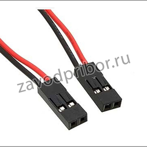 BLS-2 с шагом 2,54 мм питания соединительный (F - F) 2 x BLS (10шт) 500 мм