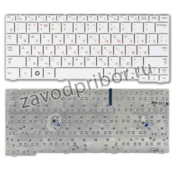Клавиатура для ноутбука Samsung NF110 белая