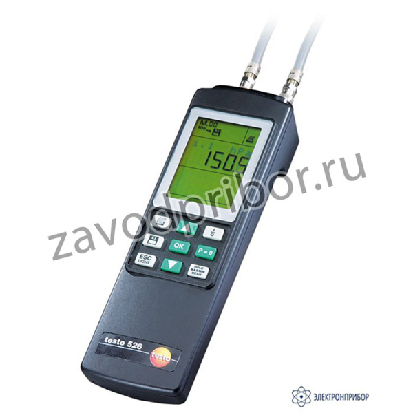 Testo 526-2 — дифференциальный манометр